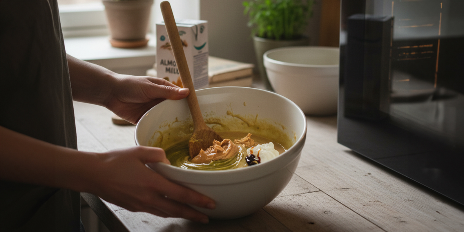 Mix the wet ingredients