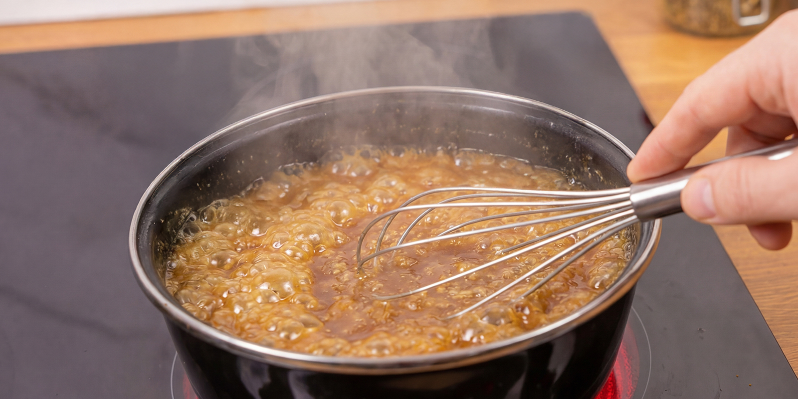 Heat to the correct temperature