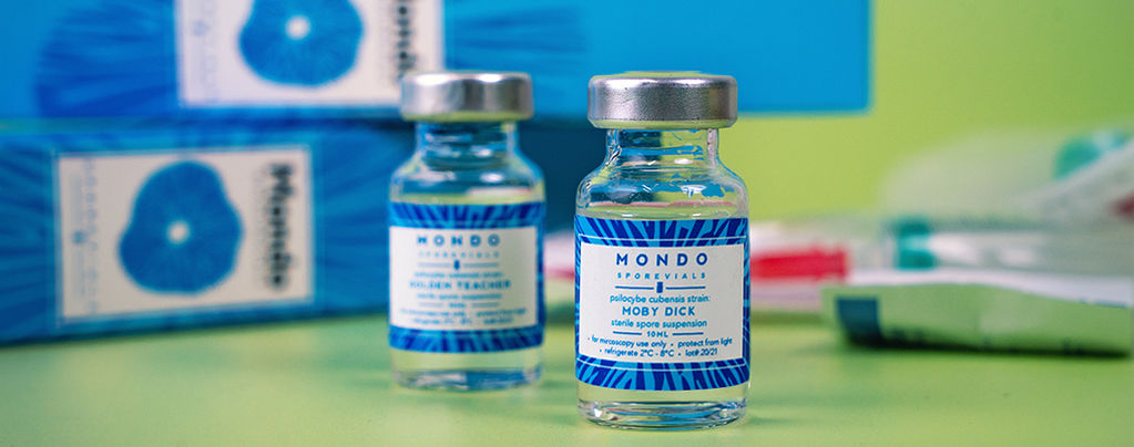 Magic Mushroom Spore Vial