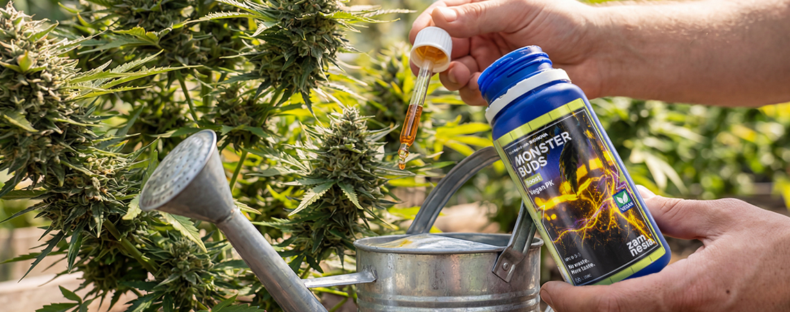 Maximalizuj růst s Monster Buds: kompletní řada hnojiv pro každou fázi růstu