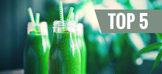 Top 5 konopných nápojů, které si zvládnete připravit sami