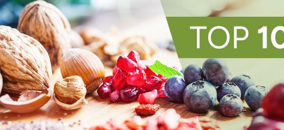 Top 10 vzácných superpotravin pro lepší pohodu