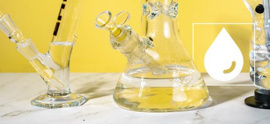 Filtruje voda v bongu THC?